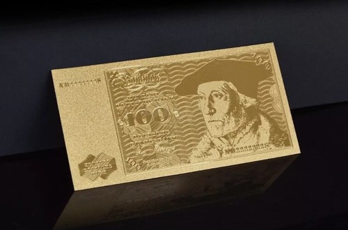 100 mark gold banknote - dm,