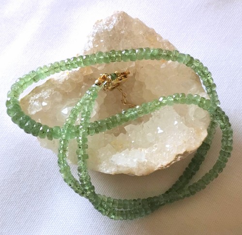 Kyanit kette 925er - kette,, silber