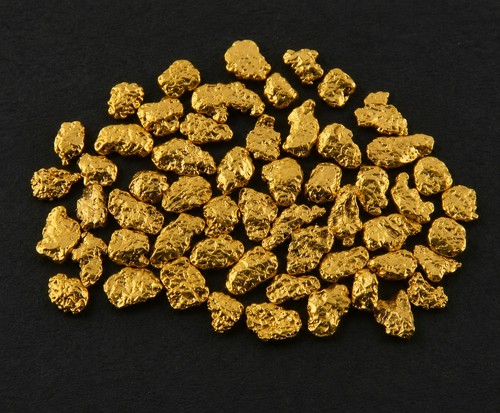 500 echte goldnuggets - -,