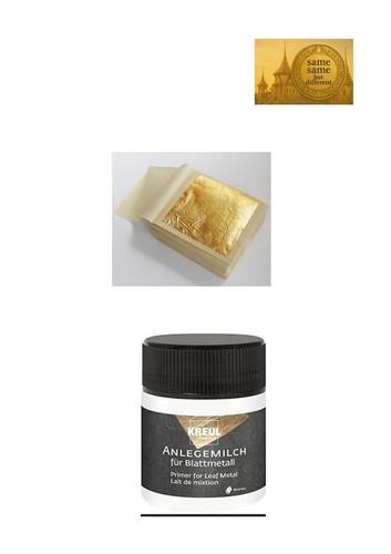 Blattgold gelbgold karat - blattgold,